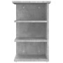 Concrete gray plywood auxiliary cabinet 35x35x55 cm by vidaXL, Sideboards - Ref: Foro24-806278, Price: 29,21 €, Discount: %