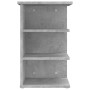 Concrete gray plywood auxiliary cabinet 35x35x55 cm by vidaXL, Sideboards - Ref: Foro24-806278, Price: 29,21 €, Discount: %