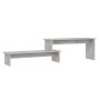 Mueble para TV madera contrachapada gris hormigón 180x30x43 cm de vidaXL, Muebles TV - Ref: Foro24-806269, Precio: 43,87 €, D...