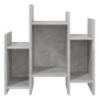 Armario auxiliar madera contrachapada gris hormigón 60x26x60 cm de vidaXL, Aparadores - Ref: Foro24-806287, Precio: 31,52 €, ...