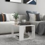 Glossy white plywood coffee table 40x40x30 cm by vidaXL, Coffee table - Ref: Foro24-806316, Price: 29,02 €, Discount: %