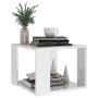 Glossy white plywood coffee table 40x40x30 cm by vidaXL, Coffee table - Ref: Foro24-806316, Price: 29,02 €, Discount: %