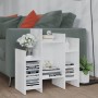 Auxiliary cabinet made of glossy white plywood, 60x26x60 cm by vidaXL, Sideboards - Ref: Foro24-806289, Price: 36,93 €, Disco...