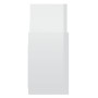 Auxiliary cabinet made of glossy white plywood, 60x26x60 cm by vidaXL, Sideboards - Ref: Foro24-806289, Price: 36,93 €, Disco...