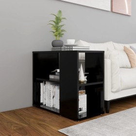 Armario auxiliar de madera contrachapada negro 60x30x50 cm de vidaXL, Aparadores - Ref: Foro24-806302, Precio: 39,40 €, Descu...