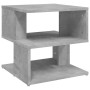 Mesa auxiliar de madera ingeniería gris hormigón 40x40x40 cm de vidaXL, Mesas auxiliares - Ref: Foro24-806296, Precio: 39,03 ...