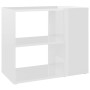 Auxiliary plywood white gloss cabinet 60x30x50 cm by vidaXL, Sideboards - Ref: Foro24-806307, Price: 50,66 €, Discount: %