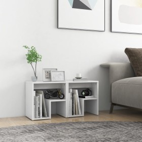 Bedside tables 2 units plywood white 40x30x40 cm by vidaXL, Nightstands - Ref: Foro24-806329, Price: 47,71 €, Discount: %