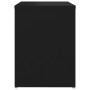 Black plywood bedside table 40x30x40 cm by vidaXL, Nightstands - Ref: Foro24-806330, Price: 35,59 €, Discount: %