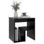 Black plywood bedside table 40x30x40 cm by vidaXL, Nightstands - Ref: Foro24-806330, Price: 35,59 €, Discount: %