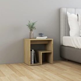 Sonoma oak plywood nightstand 40x30x40 cm by vidaXL, Nightstands - Ref: Foro24-806334, Price: 29,34 €, Discount: %