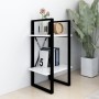 2-tier white plywood shelf 40x30x70 cm by vidaXL, Bookcases and shelves - Ref: Foro24-806407, Price: 27,99 €, Discount: %