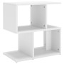 White plywood bedside table 50x30x51.5cm by vidaXL, Nightstands - Ref: Foro24-806364, Price: 33,37 €, Discount: %