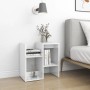 Glossy white plywood bedside table 50x30x51.5cm by vidaXL, Nightstands - Ref: Foro24-806376, Price: 38,19 €, Discount: %