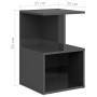 Nightstands 2 pcs glossy gray plywood 35x35x55 cm by vidaXL, Nightstands - Ref: Foro24-806363, Price: 61,18 €, Discount: %