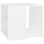 White plywood side table 50x50x45 cm by vidaXL, Side tables - Ref: Foro24-806382, Price: 48,51 €, Discount: %