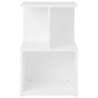 Mesita de noche madera de ingeniería blanca 35x35x55 cm de vidaXL, Mesitas de noche - Ref: Foro24-806346, Precio: 35,65 €, De...