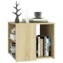 Side table made of oak Sonoma plywood, measuring 50x50x45 cm. by vidaXL, Side tables - Ref: Foro24-806385, Price: 44,60 €, Di...