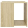 Side table made of oak Sonoma plywood, measuring 50x50x45 cm. by vidaXL, Side tables - Ref: Foro24-806385, Price: 44,60 €, Di...