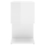 Mesitas de noche 2 uds contrachapada blanco brillo 50x30x51,5cm de vidaXL, Mesitas de noche - Ref: Foro24-806377, Precio: 63,...