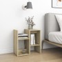 Bedside table made of oak plywood in Sonoma finish, measuring 50x30x51.5cm. by vidaXL, Nightstands - Ref: Foro24-806370, Pric...