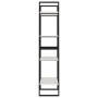 Solid white pine wood 4-level shelf 60x30x140 cm by vidaXL, Bookcases and shelves - Ref: Foro24-806443, Price: 64,01 €, Disco...