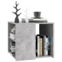 Concrete gray plywood side table 50x50x45 cm by vidaXL, Side tables - Ref: Foro24-806386, Price: 48,41 €, Discount: %