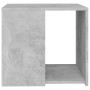 Concrete gray plywood side table 50x50x45 cm by vidaXL, Side tables - Ref: Foro24-806386, Price: 48,41 €, Discount: %