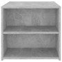 Concrete gray plywood side table 50x50x45 cm by vidaXL, Side tables - Ref: Foro24-806386, Price: 48,41 €, Discount: %