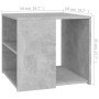 Concrete gray plywood side table 50x50x45 cm by vidaXL, Side tables - Ref: Foro24-806386, Price: 48,41 €, Discount: %