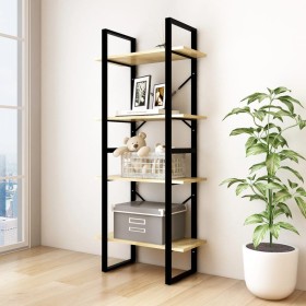 4-tier solid pine wood shelf 60x30x140 cm by vidaXL, Bookcases and shelves - Ref: Foro24-806442, Price: 63,99 €, Discount: %