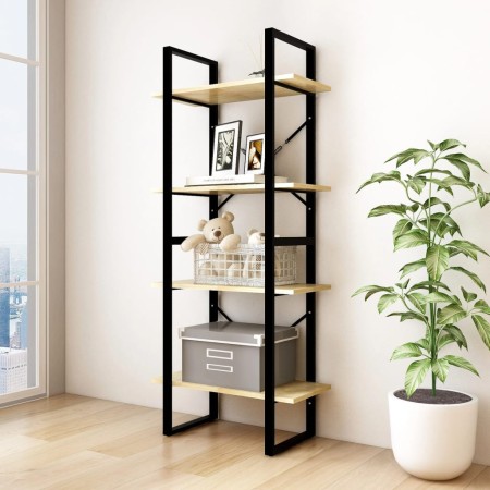 4-tier solid pine wood shelf 60x30x140 cm by vidaXL, Bookcases and shelves - Ref: Foro24-806442, Price: 63,91 €, Discount: %