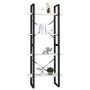 4-tier white plywood shelf 60x30x140 cm by vidaXL, Bookcases and shelves - Ref: Foro24-806437, Price: 62,57 €, Discount: %