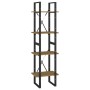 4-tier solid pine wood shelf 40x30x140 cm by vidaXL, Bookcases and shelves - Ref: Foro24-806425, Price: 59,99 €, Discount: %