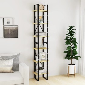 High solid pine wood shelf 40x30x210 cm by vidaXL, Bookcases and shelves - Ref: Foro24-806502, Price: 103,12 €, Discount: %