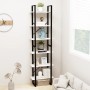 Solid white pine wood shelf 60x30x210 cm by vidaXL, Bookcases and shelves - Ref: Foro24-806523, Price: 95,12 €, Discount: %