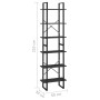 Black plywood shelving 60x30x210 cm by vidaXL, Bookcases and shelves - Ref: Foro24-806518, Price: 93,96 €, Discount: %