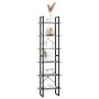 Solid gray pine wood shelf 60x30x210 cm by vidaXL, Bookcases and shelves - Ref: Foro24-806524, Price: 72,99 €, Discount: %