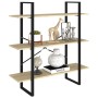 Sonoma oak plywood bookshelf 100x30x105 cm by vidaXL, Bookcases and shelves - Ref: Foro24-806550, Price: 54,52 €, Discount: %