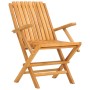 Folding garden chairs 4 pcs solid teak wood 61x67x90 cm by vidaXL, Garden chairs - Ref: Foro24-3155055, Price: 278,13 €, Disc...