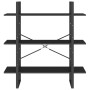 Black plywood shelf 100x30x105 cm by vidaXL, Bookcases and shelves - Ref: Foro24-806548, Price: 53,78 €, Discount: %