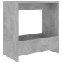 Mesa auxiliar de madera contrachapada gris hormigón 50x26x50 cm de vidaXL, Mesas auxiliares - Ref: Foro24-806691, Precio: 29,...