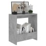 Beistelltisch aus betongrauem Sperrholz, 50 x 26 x 50 cm von vidaXL, Seitentische - Ref: Foro24-806691, Preis: 29,97 €, Rabat...