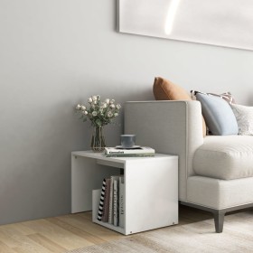 White plywood side table 59x36x38 cm by vidaXL, Side tables - Ref: Foro24-806696, Price: 35,74 €, Discount: %