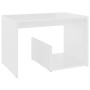 White plywood side table 59x36x38 cm by vidaXL, Side tables - Ref: Foro24-806696, Price: 35,83 €, Discount: %