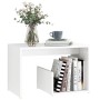 White plywood side table 59x36x38 cm by vidaXL, Side tables - Ref: Foro24-806696, Price: 35,83 €, Discount: %