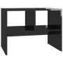 Glossy black plywood side table 60x40x45 cm by vidaXL, Side tables - Ref: Foro24-806712, Price: 34,99 €, Discount: %