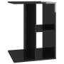 Glossy black plywood side table 60x40x45 cm by vidaXL, Side tables - Ref: Foro24-806712, Price: 34,99 €, Discount: %