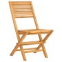 Folding garden chairs 4 pcs solid teak wood 47x62x90 cm by vidaXL, Garden chairs - Ref: Foro24-3155064, Price: 274,73 €, Disc...