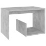 Concrete gray plywood side table 59x36x38 cm by vidaXL, Side tables - Ref: Foro24-806700, Price: 34,19 €, Discount: %